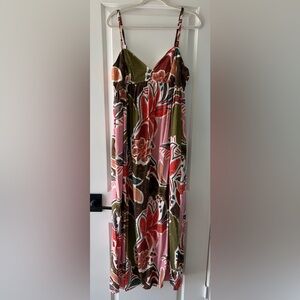 NWT Francesca's Floral Maxi Dress